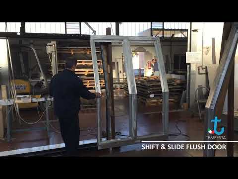 Shift And Slide Flush Door