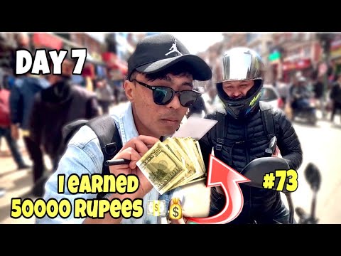 Day 7 || Rs. 100,000 from ZERO rupees || I earned 50,000 rupees 💰🤝🍀