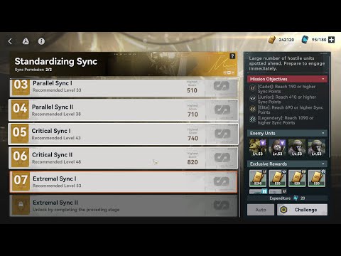 【GFL2】Standardizing Sync ► SA07 Extremal Sync I ★ Full Clear ║#488║