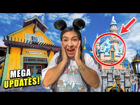 😱 (MAJOR UPDATES!) WALLS ARE DOWN At Tiana’s Bayou Adventure Ride! | New Foods, SNOW, Merch + MORE!