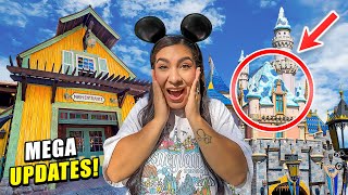 😱 (MAJOR UPDATES!) WALLS ARE DOWN At Tiana’s Bayou Adventure Ride! | New Foods, SNOW, Merch + MORE!