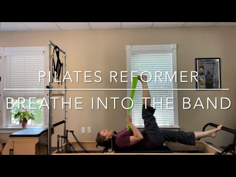 Intermediate Pilates Reformer | 35 Min | Whole body work using a Thera Band.