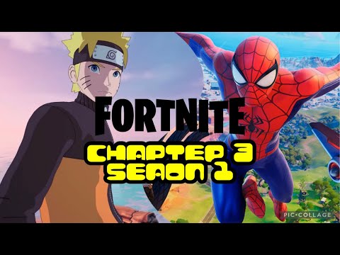 NARUTO MEETS SPIDERMAN - Fortnite CHAPTER 3 Season 1 Reaction