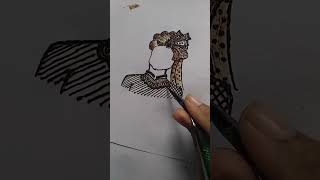 groom Mehendi design 2022. how to draw groom in mehendi