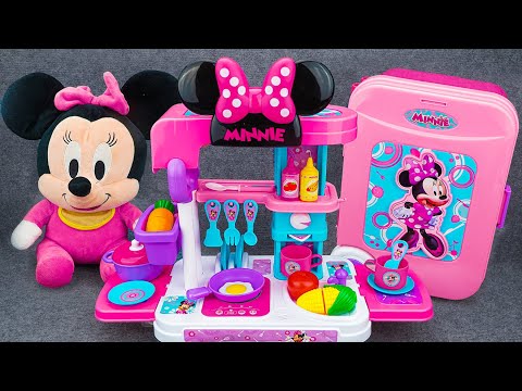 Satisfying with Unboxing Minnie Mouse Kitchen Cooking Playset, Disney Toys Review | Review Toys ASMR