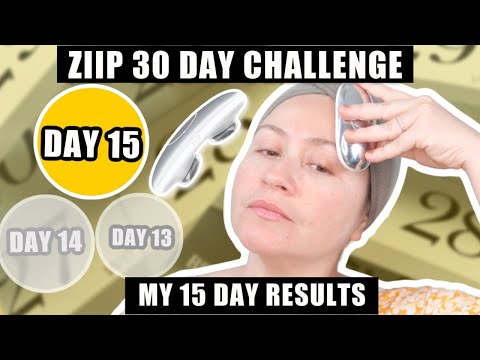 ⚡ZIIP 30 DAY CHALLENGE | DAY 13, 14 & 15 - FOUNDER'S FAVORITE, JOWLS & BROWN LIFT +15 DAY RESULTS