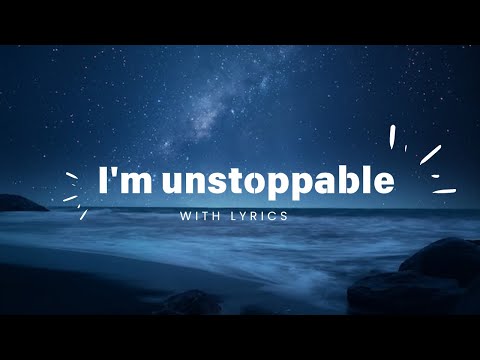 I'm unstoppable | Motivational song with lyrics | English listening and speaking practice