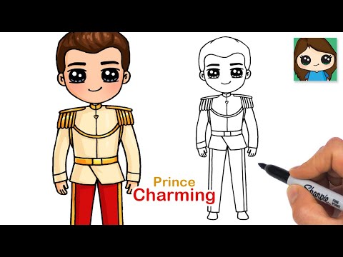 How to Draw Prince Charming ✨ Cinderella