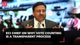 ECI Chief Rajiv Kumar talks Lok Sabha 2024's robust counting process, transparency and more