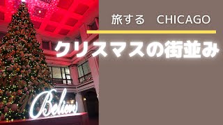 シカゴのダウンタウン からクリスマスショートトリップ【旅気分】