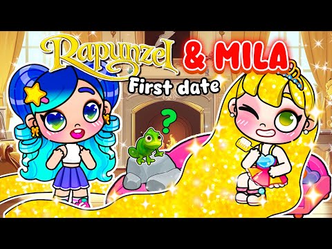 Rapunzel’s FIRST DATE… What Could Go WRONG? 😅💖 | Avatar World 💕🏰 | PAZU