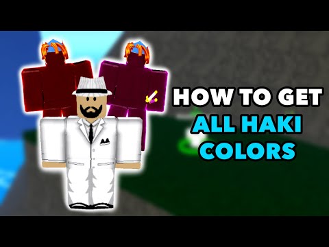 How to get All Haki Colors in 1 minute! - Bloxfruits