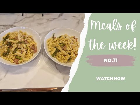 Meals of the week! | What we ate on holiday! |Midweek meals for my family #71 | Regular, real meals