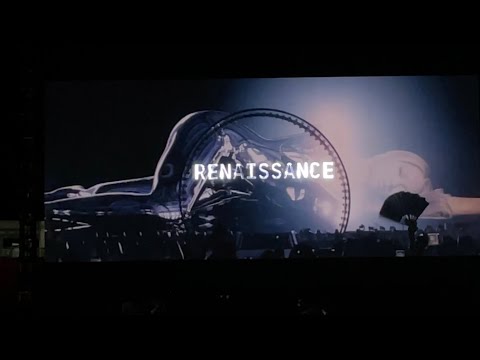 Beyoncé Announcing The Renaissance Film at the last show of The Renaissance World Tour