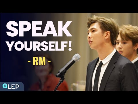 Stay True to Yourself, Speak Yourself! | Learn English with BTS | 🎙️ 8 Minute English | Beginner