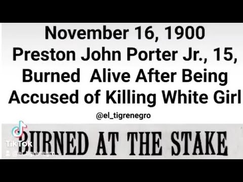 the Lynching of Preston Porter Jr