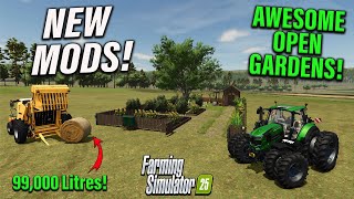 MASSIVE BALES?! NEW MODS! ON FARMING SIMULATOR 25 | PS5 (Review) 11th Mar 25.