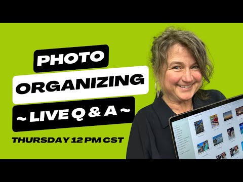 Setting Up Folders on a Mac & More - Photo Organizing Live Q&A