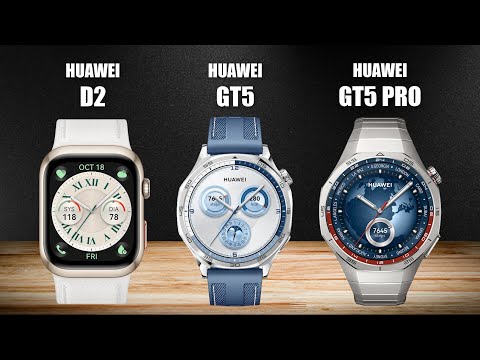 Huawei Watch D2 Vs Huawei Watch GT5 Vs Huawei Watch GT5 Pro