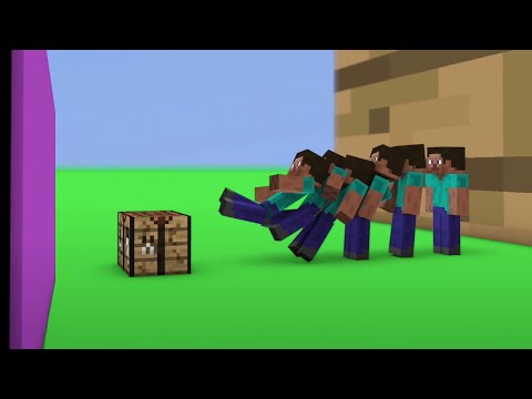 What Steve's everyday flaws are like... [Minecraft Animation]