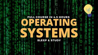 Introduction to Operating System | Full Course for Beginners Mike Murphy 🌚 Lecture for Sleep & Study