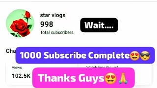 1k Subscribe Celebrate😍😘😎#shorts#ytshorts#viral#short youtube veadios#star vlogs