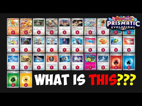 Prismatic Evolutions Is (kinda sorta) Here so Let's Look at the Decks!