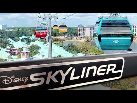 Disney skyliner audio Caribbean Beach  to Hollywood studios