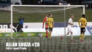 Allan Souza scores on his debut for SJK - Veikkausliiga 10.9.2015