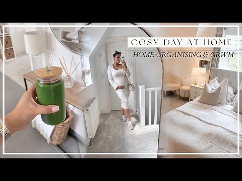 COSY DAY AT HOME | HOME ORGANISING & GET READY WITH ME | Disney100 x Charlotte Tilbury ad