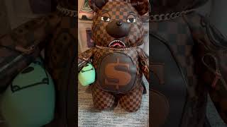 Sprayground Teddy Bear Backpack 🧸🤎🐻 #shorts