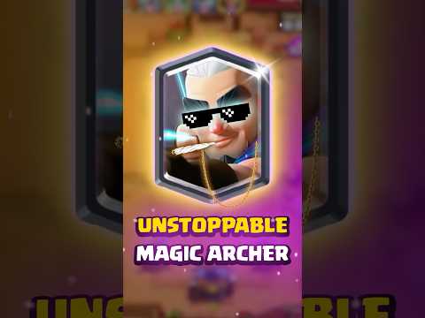 Magic Archer INSANE value!!🔥 #clashroyale