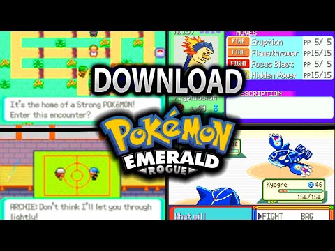 How to Play Pokemon Emerald Rogue! (Pokemon Romhack)