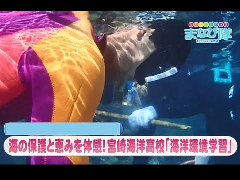 宮崎海洋高校「海洋環境学習」　ⅯRTまなび隊　1月4日放送