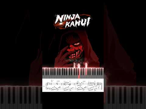 Ninja Kamui Op - Vengeance (Lofi Piano Tutorial + Sheet Music)