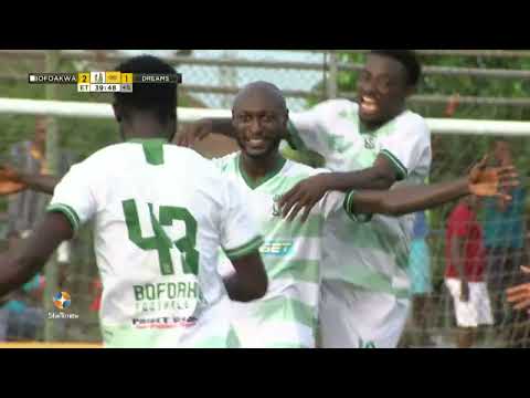 Bofoakwa Tano 2 v 1 Dreams FC: MTN FA Cup semifinal game highlights goals