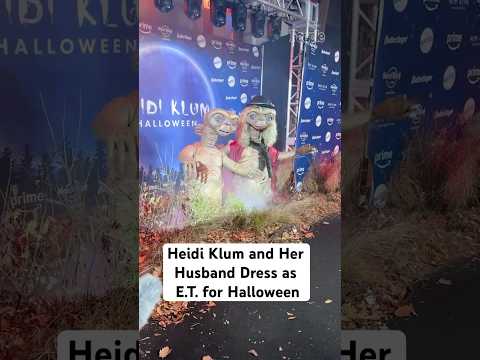 Heidi Klum Reveals Her E.T. Halloween Costume