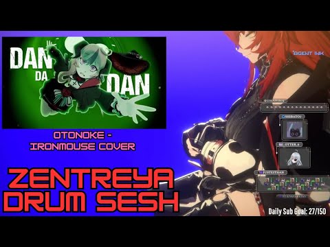 Zen Drum Cover: Ironmouse's Otonoke Cover (First Time Listen)