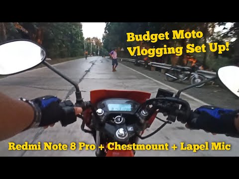 Moto Vlogging Set Up!