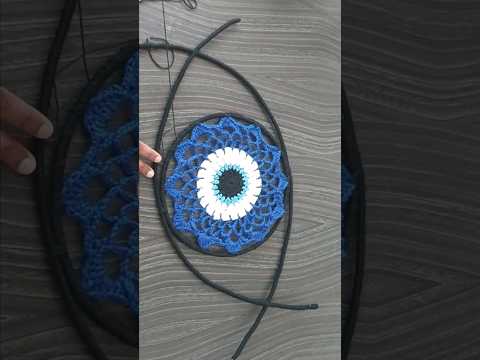 DIY Eye Dream Catcher #dreamcatcher #shorts #walldecor #walldecorationideas #diy