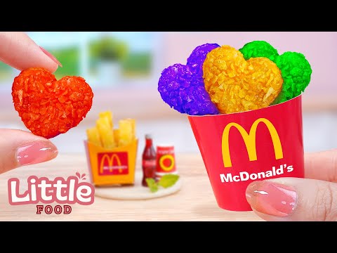 🍟 Fast Food Recipes 🍗 Special Chickens Balls Recipe | How To Make Crispy Food 🌸 Little Food Cooking