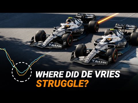 Did Nyck de Vries deserve to be fired? Yuki Tsunoda vs Nyck de Vries | F1 2023 British GP Analysis