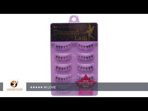 WAVE CORPORATION Diamond Lash | Eyelash | 2 Princess Eyes Under Eyelashes 5P | Review/Test