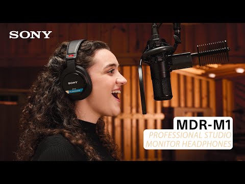 MDR-M1 Professional Reference Closed Monitor Headphones - Product Overview