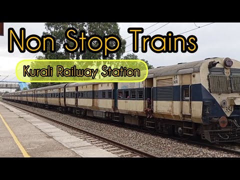 5 in 1 | Trains at Kurali | EMU MEMU EXPRESS ICF LHB VANDEBHARATEXPRESS