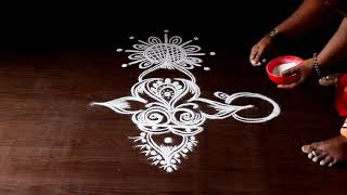 KOLAM | RANGOLI KOLAM | SUN KOLAM | DAILY KOLAM | SIMPLE kolam | rangoli design | vasugi kolam...