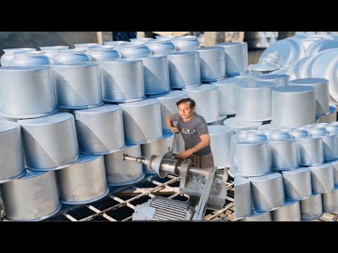 Aluminum Ice Bucket Factory: Traditional Craftsmanship by Skilled Elderly Artisans