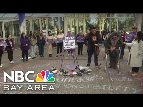 Santa Clara County social workers rally over 'dangerously low' staffing levels