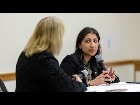 Antitrust, Labor, and Economic Opportunity: A Conversation with FTC Chair Lina Khan | HLS CLJE