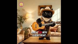 Maverick Mittens Sings "Lonely Paw Blues" Official Meowsic Video #singingcats #catloverscommunity